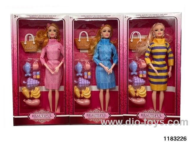 11.5-inch 9-joint Barbie Doll Set