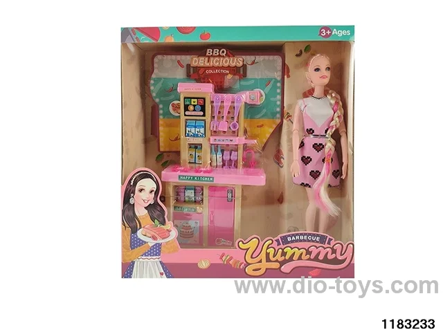 11.5-inch 11-joint Barbie Doll Set