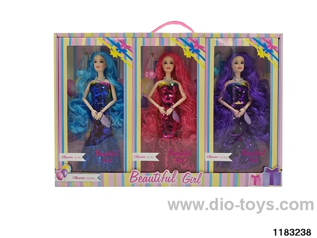 11.5-inch 9-joint Barbie Doll Set