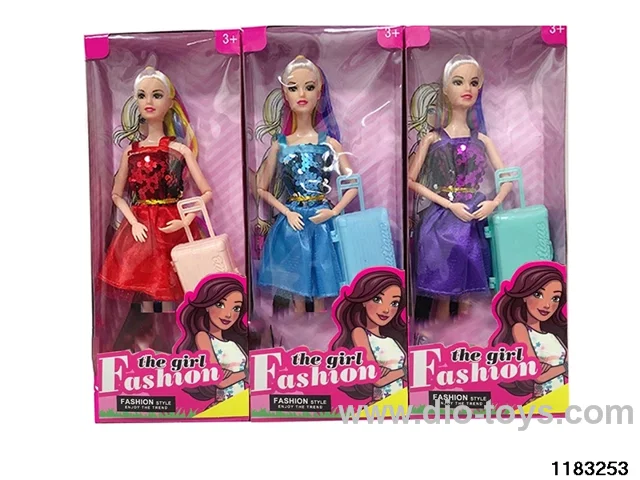 11.5-inch 9-joint Barbie Doll Set