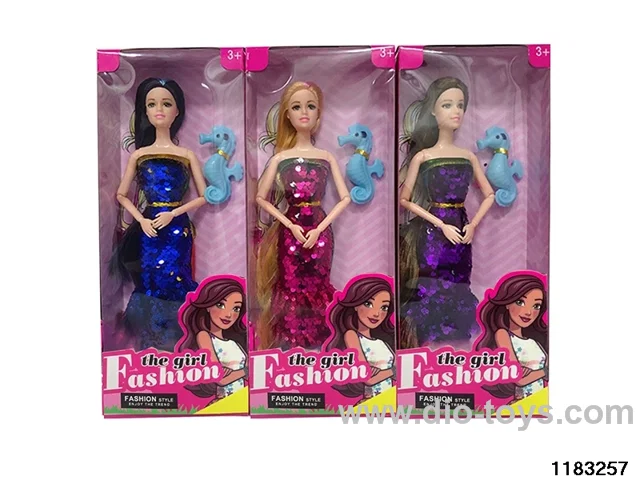 11.5-inch 9-joint Barbie Doll Set