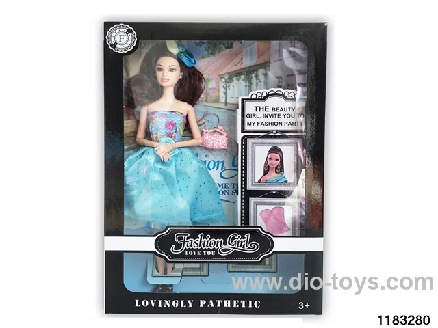 11.5-inch 12-joint Barbie Doll Set