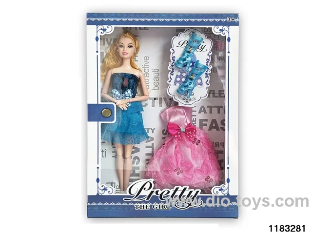 11.5-inch 12-joint Barbie Doll Set