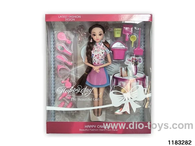 11.5-inch 12-joint Barbie Doll Set