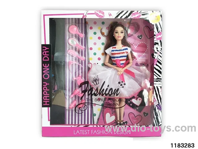 11.5-inch 12-joint Barbie Doll Set