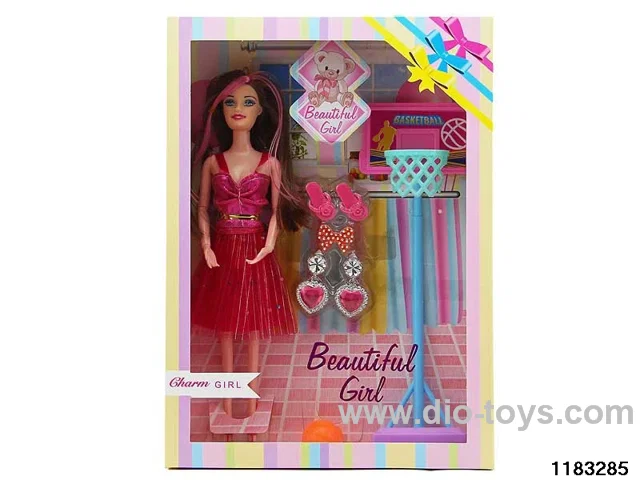 11-inch 9-joint Barbie Doll Set
