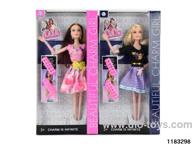 11.5-inch 12-joint Barbie Doll Set