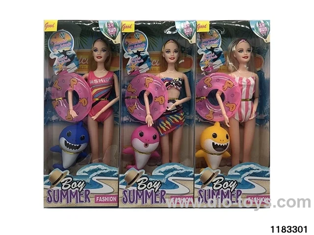11.5-inch 9-joint Barbie Doll Set