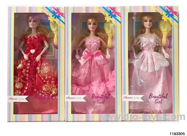 11.5-inch 9-joint Barbie Doll Set