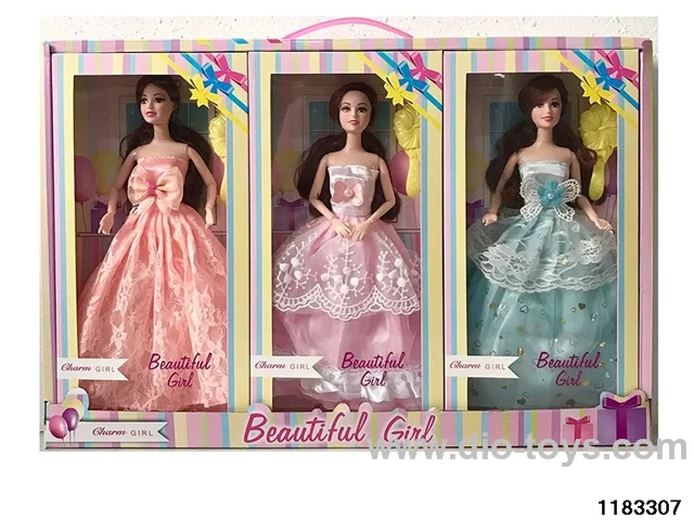 11.5-inch 9-joint Barbie Doll Set