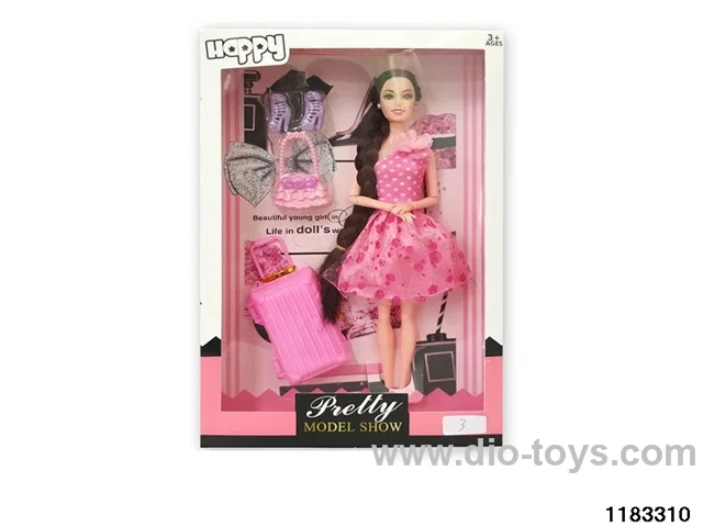 11.5-inch 9-joint Barbie Doll Set
