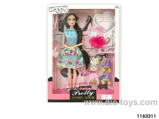 11.5-inch 9-joint Barbie Doll Set