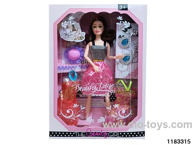 11.5-inch 11-joint Barbie Doll Set