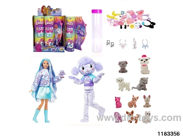 11.5-inch 12-joint Barbie Doll Set