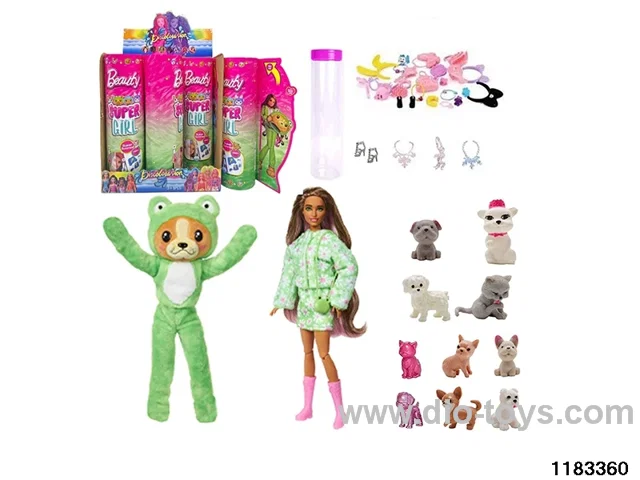 11.5-inch 12-joint Barbie Doll Set