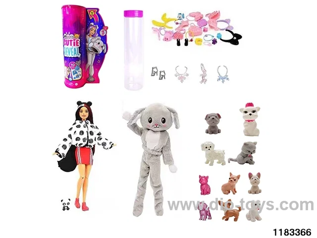11.5-inch 12-joint Barbie Doll Set