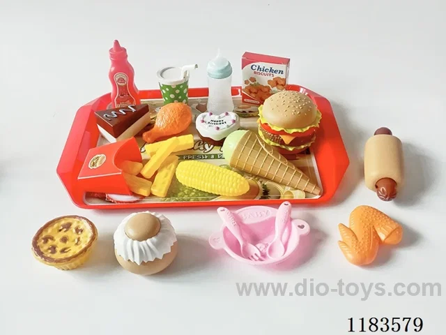 Burger with Large Plate Set