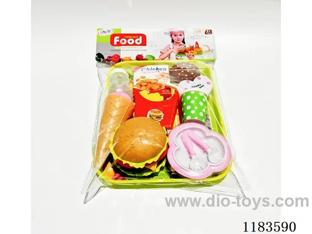 Burger Set with Medium Plate