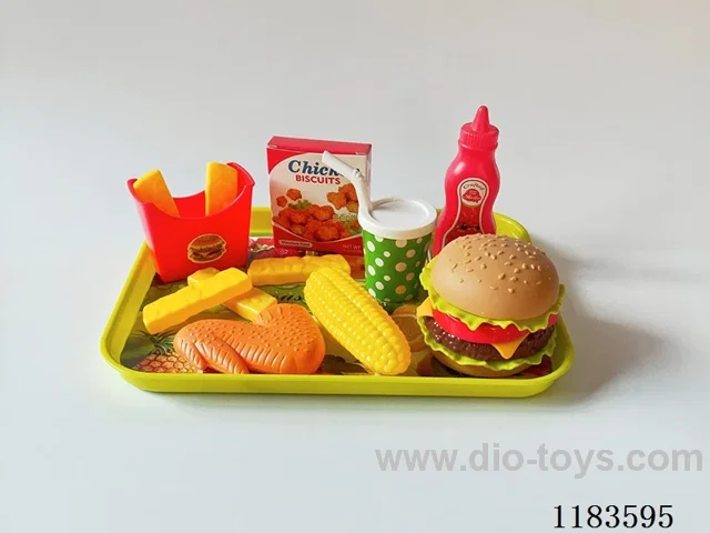 Burger with Medium Plate Set