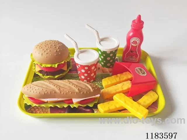 Burger with Medium Plate Set