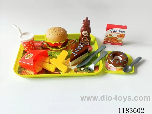 Burger with Medium Plate Set