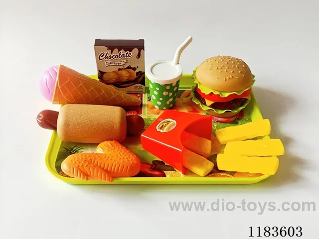 Burger with Medium Plate Set