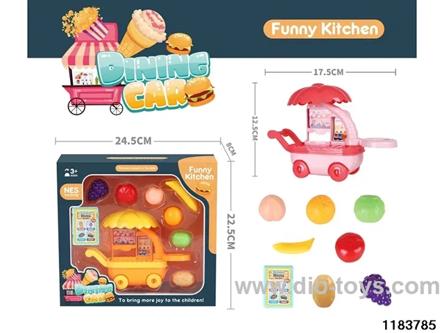 Fruit and Vegetable Food Cart