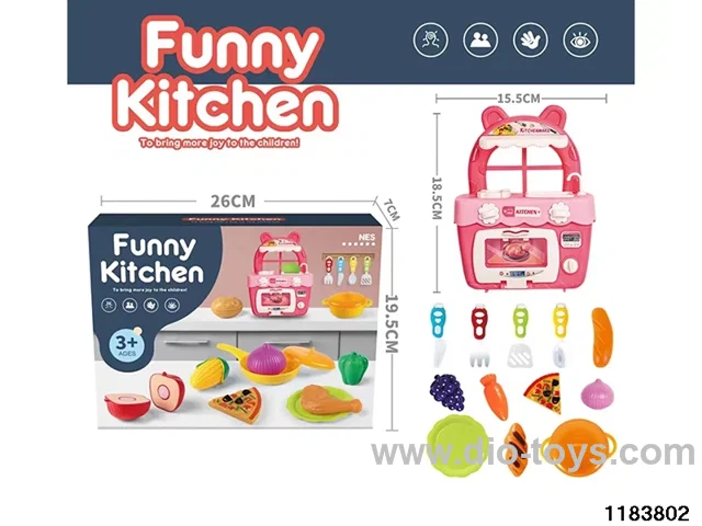 Don't cut the kitchen to cook and play house.