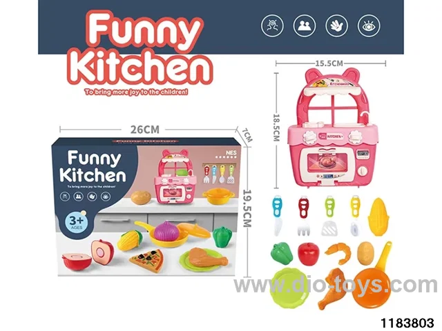 Don't cut the kitchen to cook and play house.