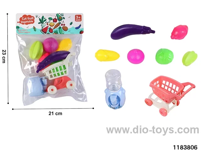 Fruit and Vegetable Cart with Water Dispenser