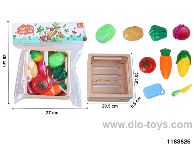 Play House Vegetable Basket Set