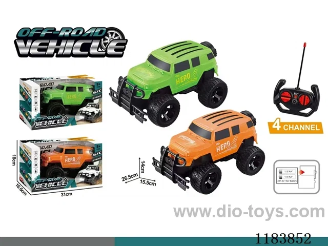 4ch rc car with LED light not included battery