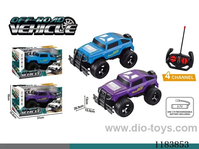4ch rc car with LED light included battery