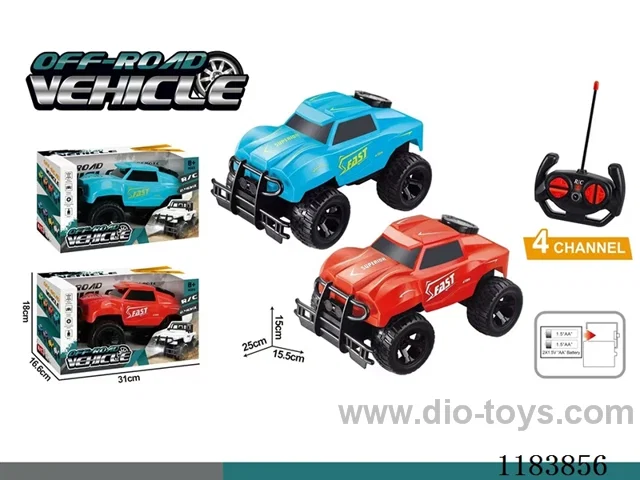 4ch rc car with LED light not included battery