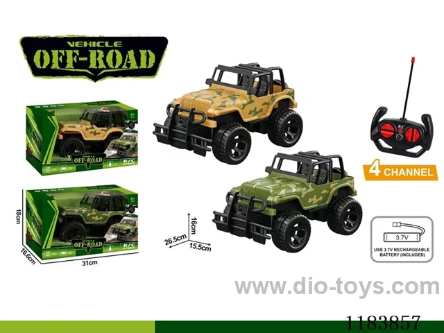 4ch rc car with LED light included battery