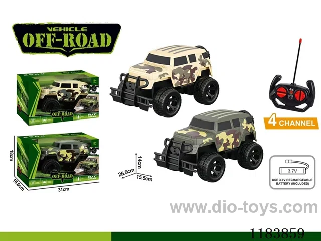 4ch rc car with LED light included battery