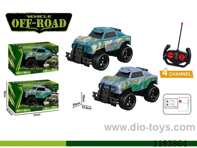 4ch rc car with LED light not included battery