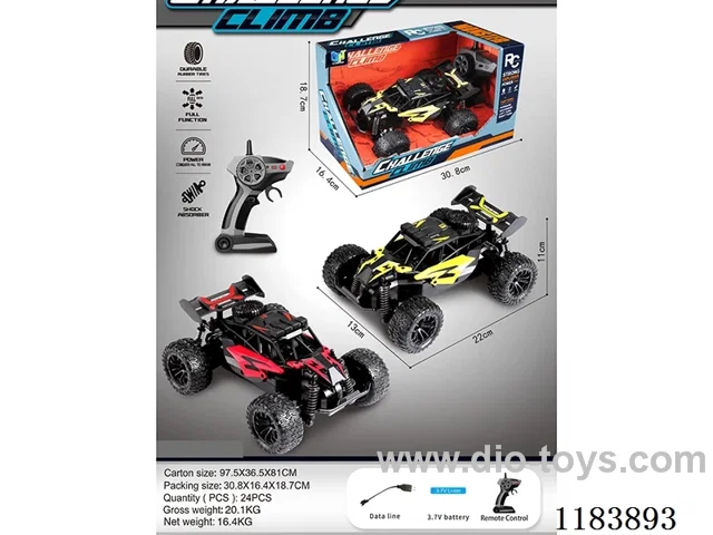 2.4G 1:18 rc car included battery