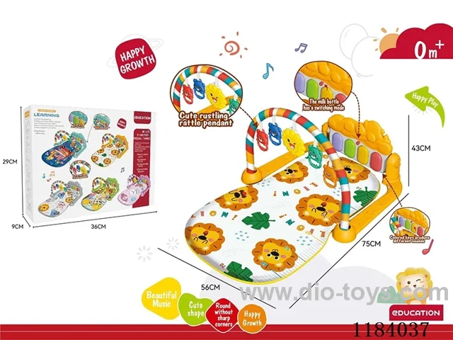 Dolphin piano animal blanket pedal piano Assembled: 75*56*43