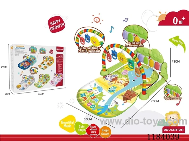 Dolphin piano animal blanket pedal piano Assembled: 75*56*43