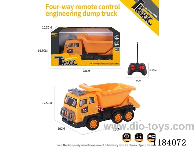 4ch rc engineering dump truck