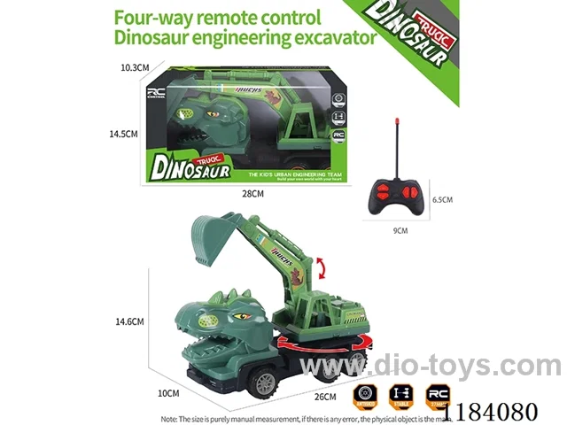 4ch Dragon rc engineering excavation excavation hook locomotive