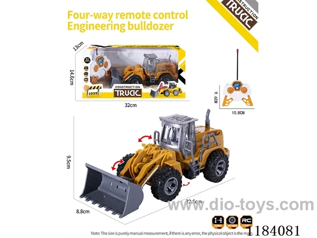 4ch rc Engineering bulldozer