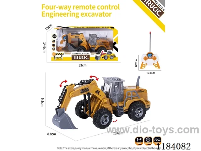 4ch rc engineering excavation hook machine