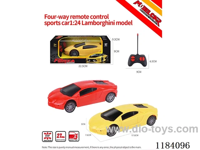 1:24 4ch rc Lamborghini sports car model regular model