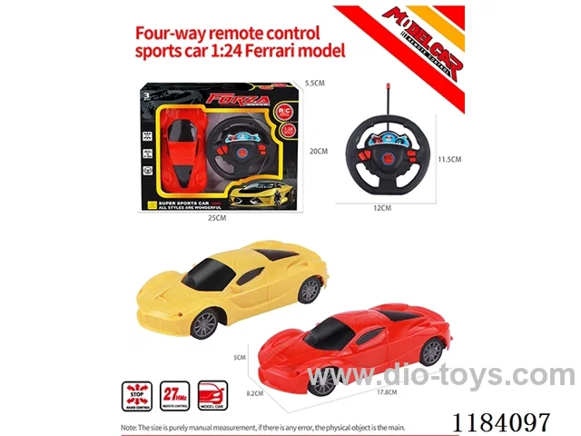 1:24 4ch rc Ferrari sports car model regular model