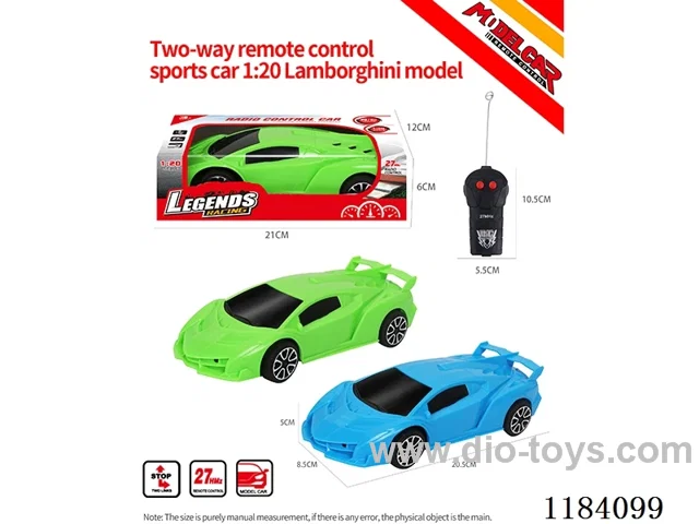 1:20 2ch rc Lamborghini sports car model regular model