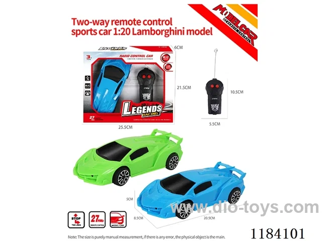 1:20 2ch rc Lamborghini sports car model regular model