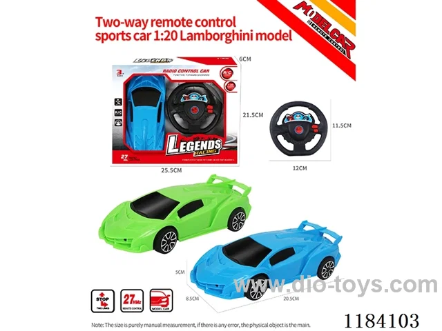 1:20 2ch rc Lamborghini sports car model regular model
