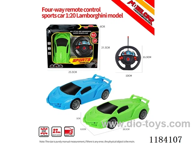 1:20 4ch rc Lamborghini sports car model regular model